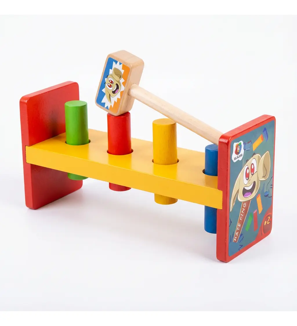 Brinquedo de Bater Pinos (Martelo) — melhor opção